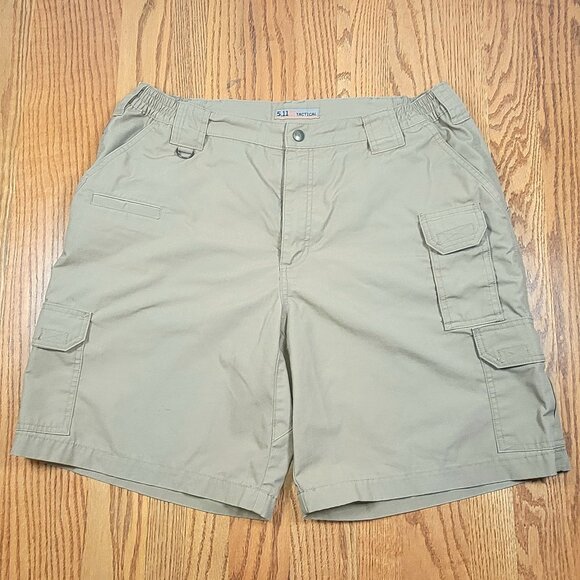 5.11 Tactical Other - 5.11 Tactical TacLite Pro Shorts Mens 36" Waist 9.5" Inseam Cargo Tan 73287